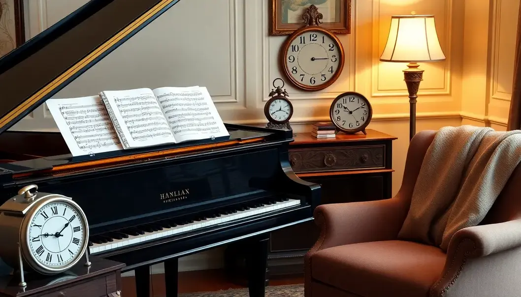 A luxurious office setting promoting mindful decision-making.